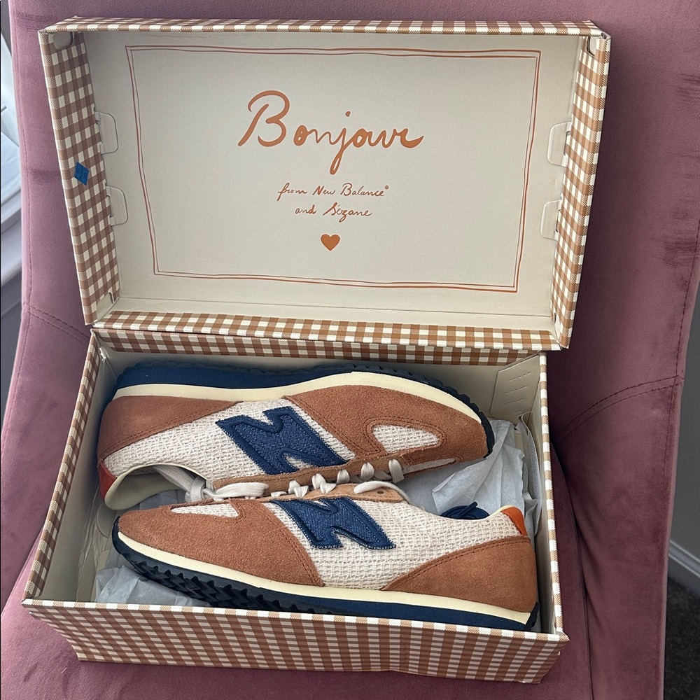 NWT 🏷️ Sezane x New Balance 471 Sneakers - Picture 2 of 12